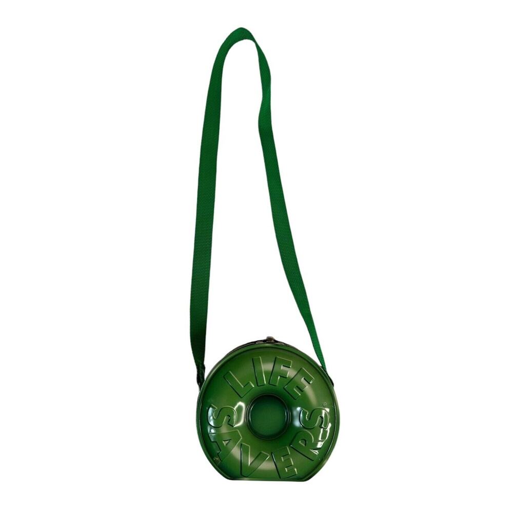 Life Savers Green Tin Metal Purse Lunch Box Nabisco‎